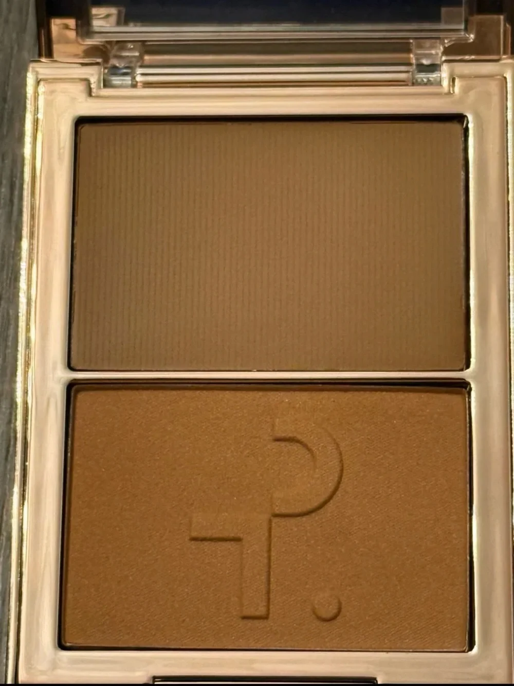 Patrick Ta Dual Bronzer Compact in Rose Gold with Warm Brown Shades